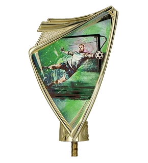 Plastikowy herb z nadrukiem bramkarz CREST/SOC3
