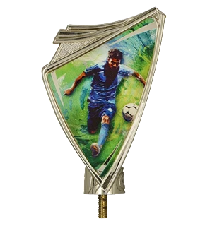 Plastikowy herb z nadrukiem piłka nożna CREST/SOC4