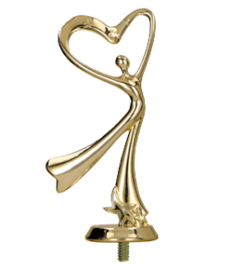 Figurka plastikowa taniec F198/G