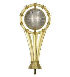 Figurka plastikowa kula disco F266/G/S