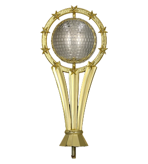 Figurka plastikowa kula disco F266/G/S
