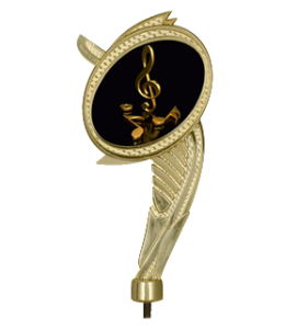 Element plastikowy z dyskiem muzyka WING/MUS