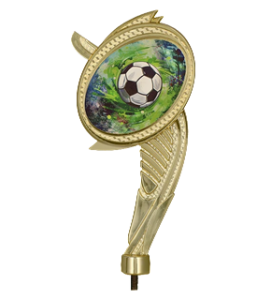 Element plastikowy z dyskiem piłka nożna WING/SOC2