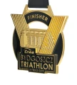 Medal odlewany triathlon - medal na zawody triathlonowe1.webp