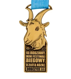 Medal odlewany na festiwal biegowy
