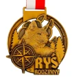 Medal odlewany na maraton rodzinny.webp