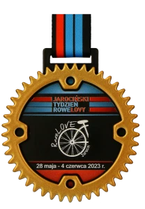 Medal metalowy cięty laserem z nadrukiem - medal lasercut