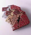 Metalowy medal biegowy wycinany laserem w trzech kolorach.webp
