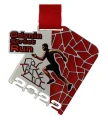 Metalowy medal biegowy wycinany laserem w trzech kolorach SR.webp
