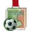 Metalowy medal piłkarski wycinany laserem z kolorowym nadrukiem2.webp