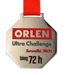 Medal metalowy z nadrukiem na maraton - q medals ultra