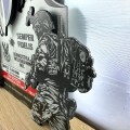 Metalowa statuetka dla żołnierza - statuetka wojsko z metalu2.JPG