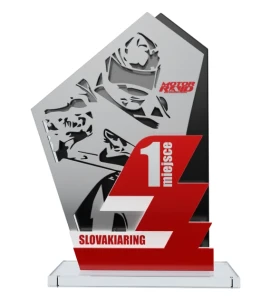 Trofeum na rajdy samochodowe - metaloplastyka racing