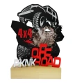 Statuetka na zamówienie off road - trofeum metalowe 4x4.webp