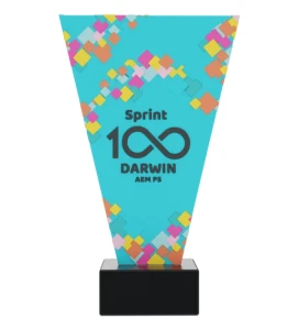 Statuetka biegowa sprint - trofeum biegowe na zamówienie