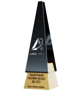 Statuetka biznesowa bespoke - bizness award