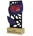 Ażurowa statuetka winter award - metaloplastyka na zamówienie1.webp