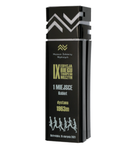 Prestiżowa statuetka biegowa na zamówienie - indywidualne trofeum biegowe