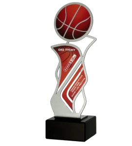 Statuetka koszykarska na zamówienie - trofeum koszykarskie z metalu
