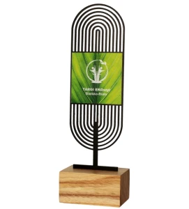 Ażurowa statuetka ekologiczna - nagroda w dziedzinie ekologii