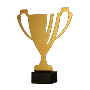 Złota statuetka metalowa puchar ML-CUP2-PW