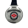 Medal odlewany custom karate SREBRNY PRZÓD.jpg