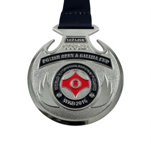 Medal odlewany custom karate 