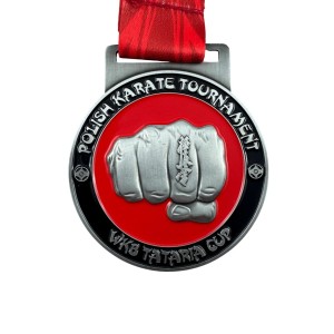 Medal odlewany klub karate