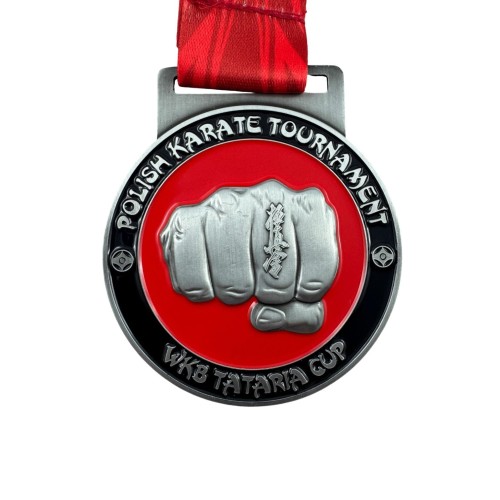 Medal odlewany klub karate