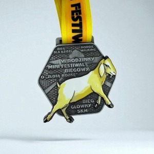 Medal odlewany festiwal biegowy 