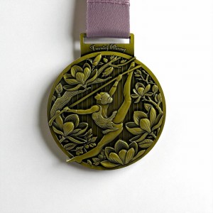 Medal odlewany gimnastyka