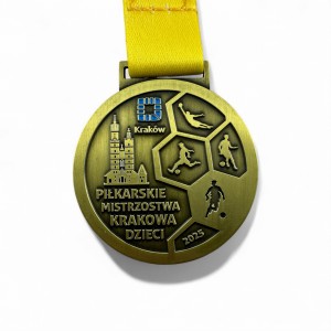 Medal odlewany piłkarskie mistrzostwa