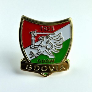 Pins metalowy odlewany klubowy