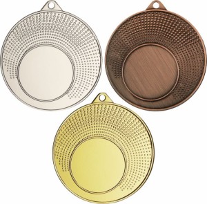 Medal metalowy 4 cm MMC1140 - medal stalowy  
