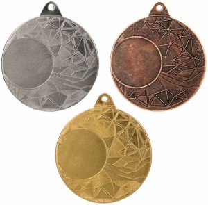 Medal metalowy 5 cm ME0150 - medal stalowy  