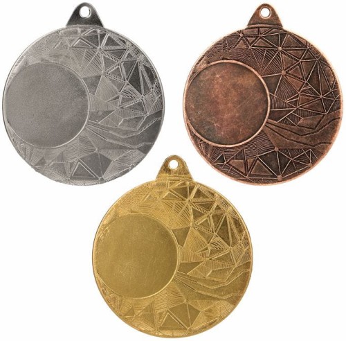 Medal metalowy 5 cm ME0150 - medal stalowy  