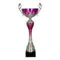 Srebrno-fioletowy puchar metalowy 7257 - trofeum okazjonalne.jpg