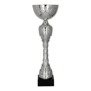 Srebrny puchar metalowy 8488 - trofeum okazjonalne