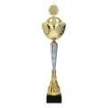 Złoto-srebrny puchar metalowy 9298P - trofeum okazjonalne.jpg
