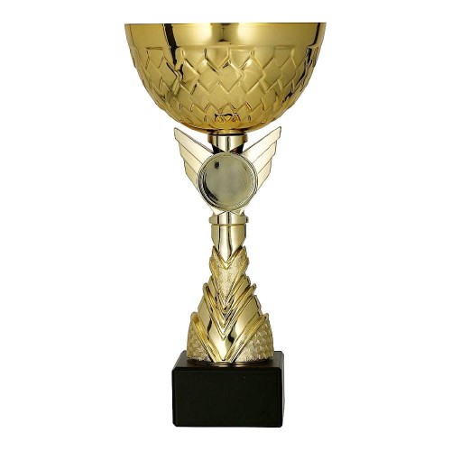 Złoty puchar metalowy 9304 - trofeum okolicznościowe