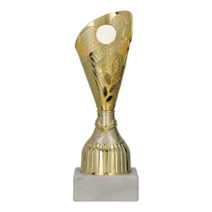 Plastikowy puchar złoty 9308