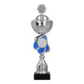 Metalowy srebrno- niebieski puchar 9322P - trofeum okolicznościowe.jpg