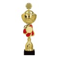 Metalowy złoto-czerwony puchar 9323P- trofeum okolicznościowe.jpg