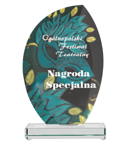 Szklana nagroda specjalna G010 - trofeum teatr