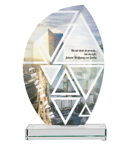 Nowoczesna nagroda biznesowa G010 w eleganckim etui